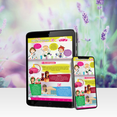 Perfume & Soap Factory Kit I. Jogo didático para crianças